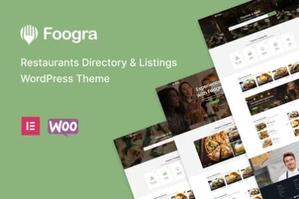 Foogra - Restaurants Listings WordPres Theme