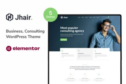 Jhair - Business, Consulting WordPress Theme