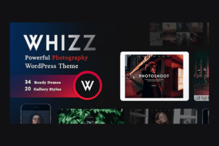 Whizz Photography WordPress