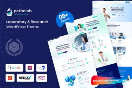 Patholab - Laboratory & Science Research WordPress