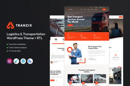 Tranzix - Logistics & Transport WordPress Theme