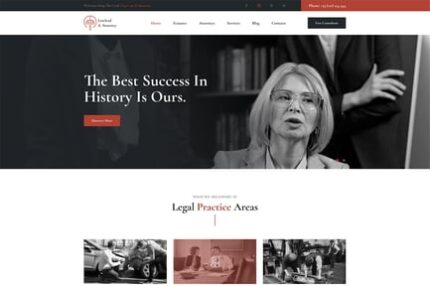 Lowlead - Attorney & Lawyers WordPress Theme