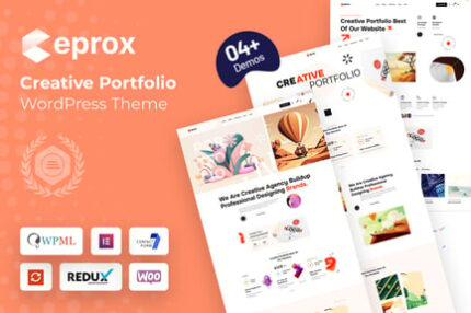 Ceprox - Creative Portfolio WordPress Theme