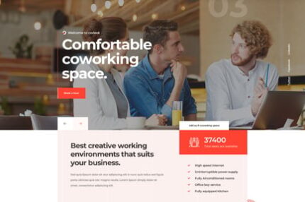 Codesk - Creative Office Space WordPress Theme