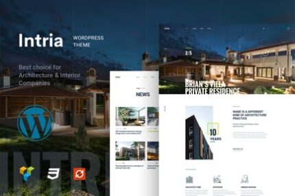 Intria - Architecture and Interior WordPress Theme