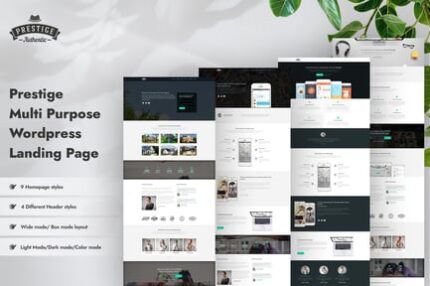 Prestige - Multi Purpose WordPress Landing Pages