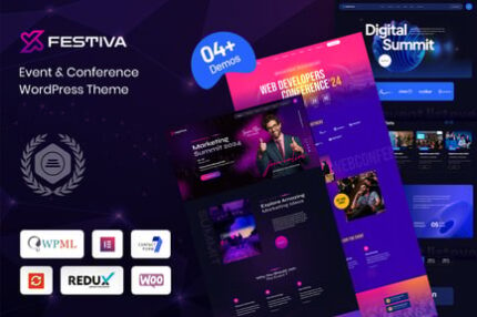 Festiva - Event & Conference WordPress Theme