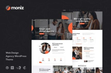 Moniz - Web Design Agency WordPress Theme