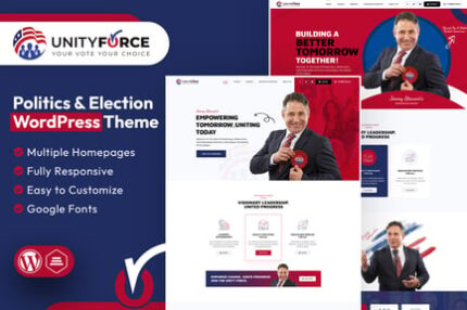 UnityForce | Politics & Election WordPress Theme