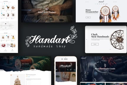 Handart - Handmade Theme for WooCommerce WordPress