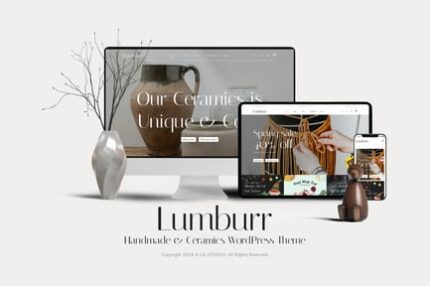 Lumburr - Handmade & Ceramics WordPress Theme