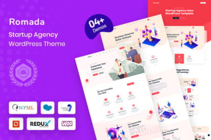 Romada - Startup Agency WordPress Theme