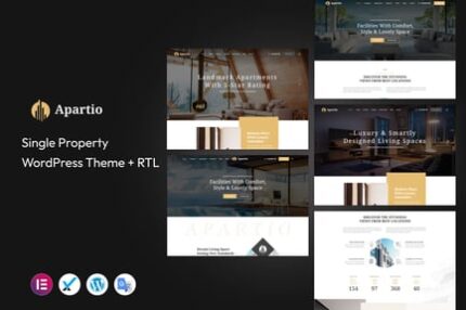 Apartio - Single Property WordPress Theme