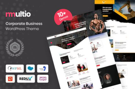 Multio - Corporate Business WordPress Theme