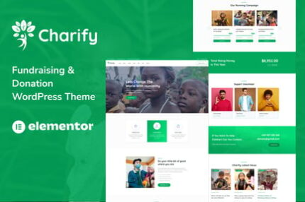 Charify - Fundraising & Donation WordPress Theme