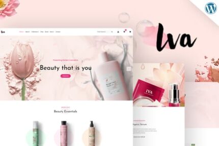 Iva - Beauty Cosmetics Shop WordPress Theme