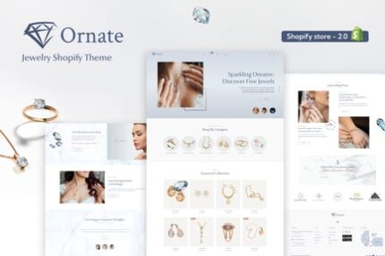 Ornate - Jewellry Store Shopify Theme