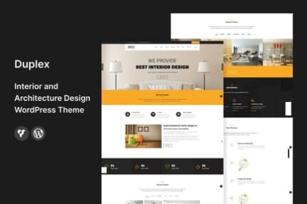 Duplex - Interior and Architecture WordPress Theme