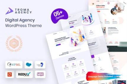 Troma - Digital Agency WordPress Theme