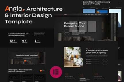 Anglo - Architecture & Interior Design Elementor T