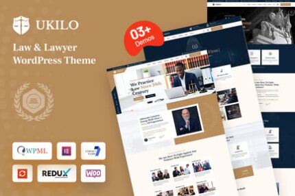 Ukilo - Law & Lawyer WordPress Theme