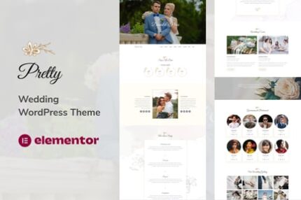 Pratty – Wedding WordPress Theme