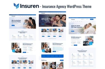 Insuren - Insurance Agency WordPress Theme