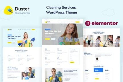 Dustar – Cleaning Services WordPress Theme