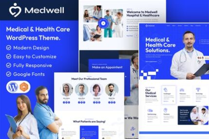 Medwell | Medical & Health Care WordPress Theme