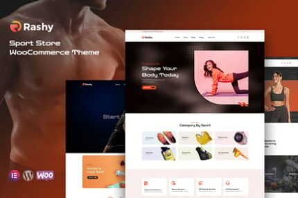 Rashy - Sport Store WooCommerce Theme