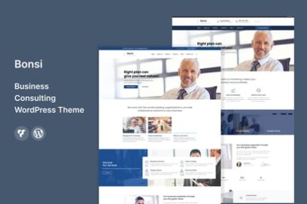 Bonsi - Business Consulting WordPress Theme