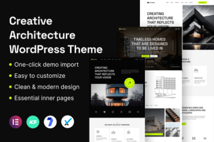 Arcatec - Architecture & Interior WordPress Theme