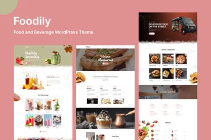 Foodily - Food and Beverage WordPress Theme