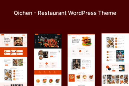 Restaurant WordPress Theme - Qichen