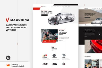 Macchina - Auto Car Repair WordPress Theme