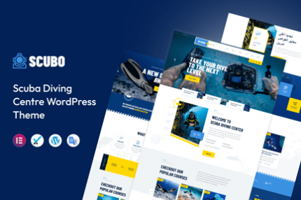 Scubo - Scuba Diving Centre WordPress Theme