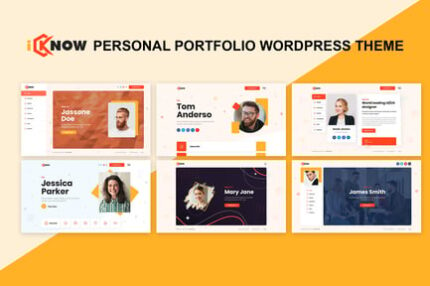 iKnow - Personal Portfolio WordPress Theme