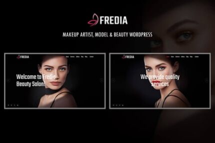 Fredia - Makeup Artist WordPress Theme