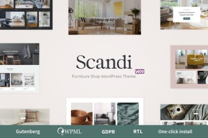 Scandi - Decor & Furniture Shop WooCommerce Theme