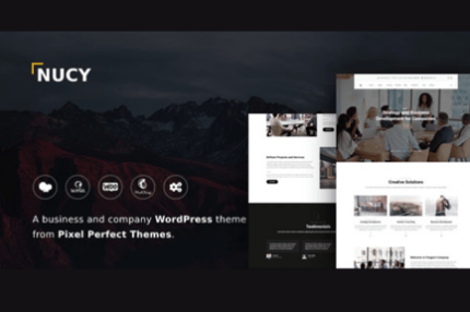 Nucy - Business & Company WordPress Theme