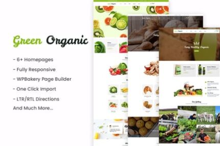 GreenOrganic - Organic & Bakery WordPress Theme