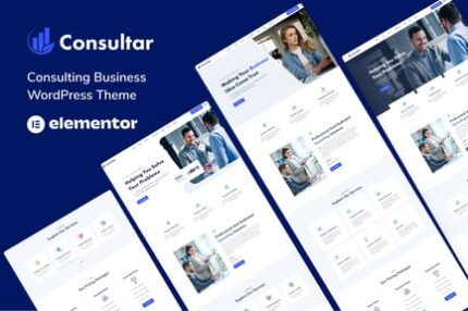 Consultar - Consulting Business WordPress Theme