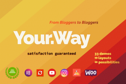 YourWay | Multi-Concept Blog WordPress Theme