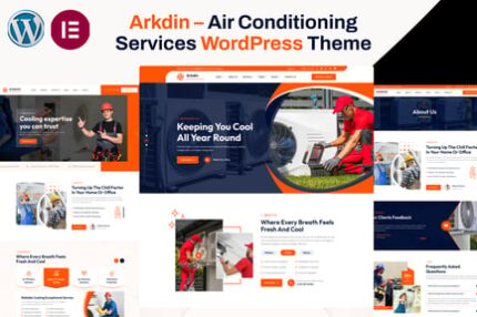 Arkdin - Air Conditioning Services WordPress Theme