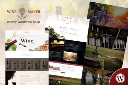 Wine Maker - Winery WordPress Shop