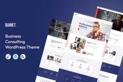 Quinet - Business Consulting WordPress Theme