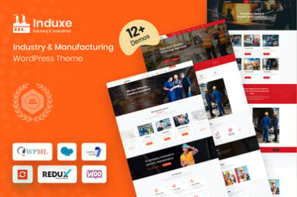 Induxe - Industry & Manufacturing WordPress Theme