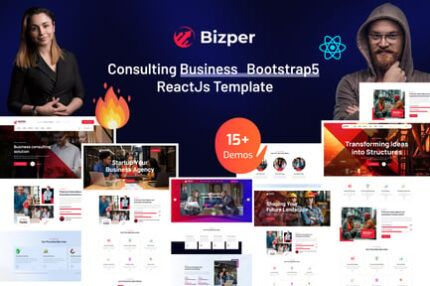 Bizper - Business and Consulting NextJs Template