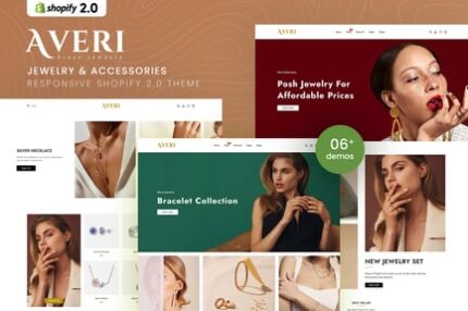 Averi - Jewelry & Accessories Shopify 2.0 Theme