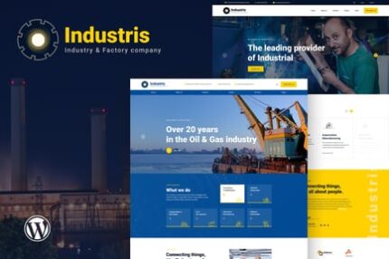 Industris - Factory & Business WordPress Theme